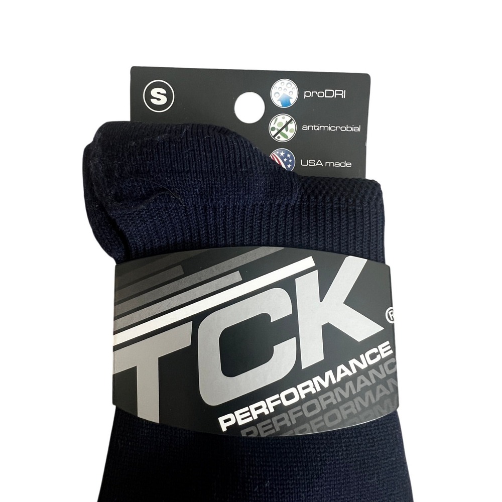 TCK Navy,‎ White & Red Three Stripe Baseball Socks - Size Small - Brand New